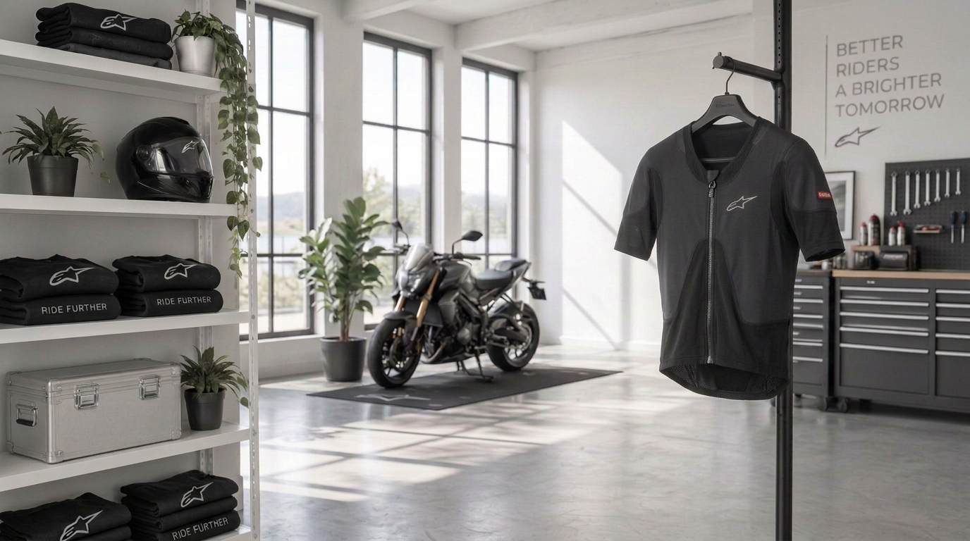 Tech-Air airbag vest in workshop